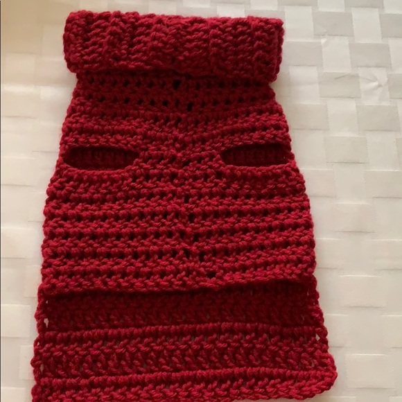 Handmade small dog sweater 10 lbs and under - Picture 1 of 5